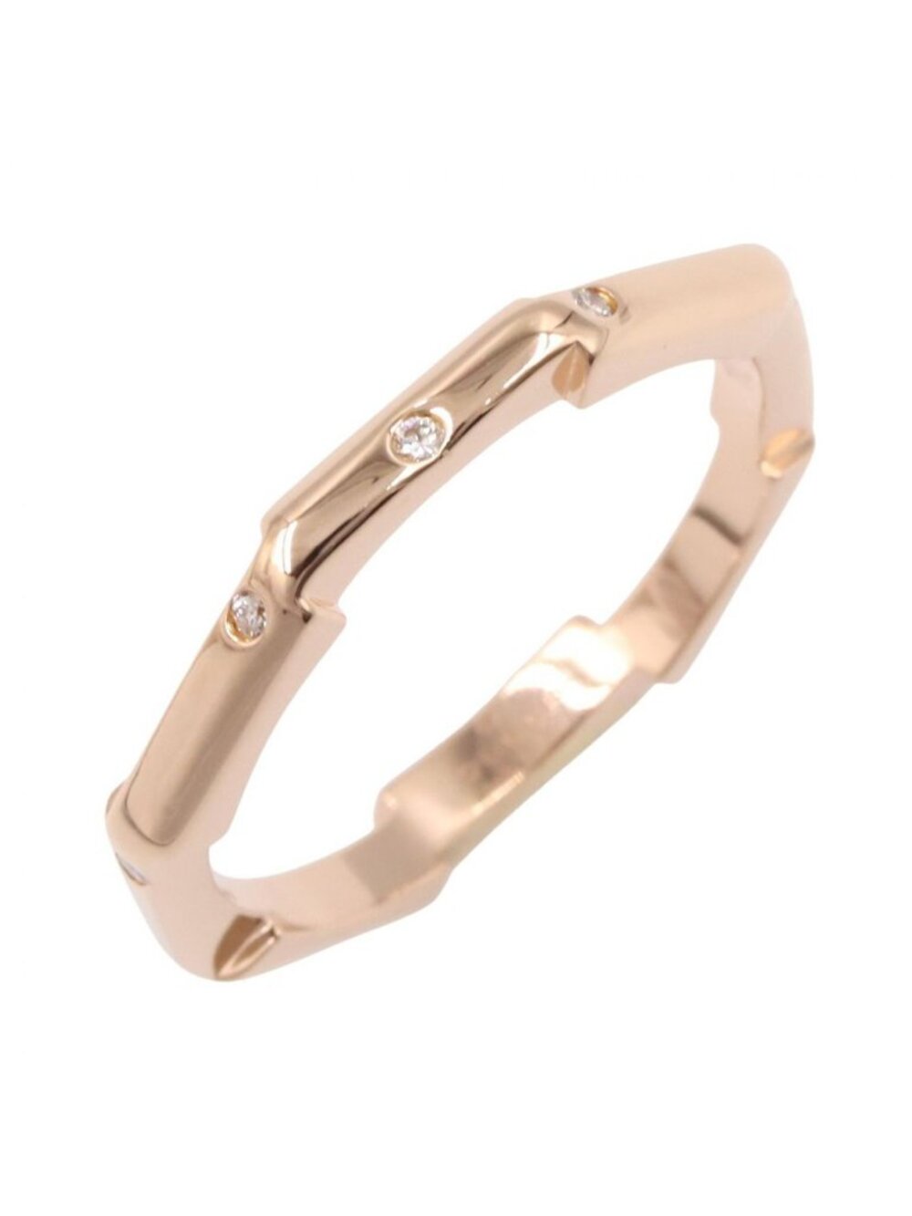 Gucci Ring Diamond 18k Pink Gold